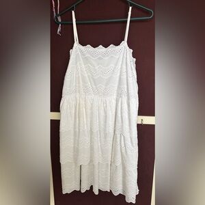 Express White Sun Dress